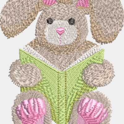 Reading Bunny Thumbnail